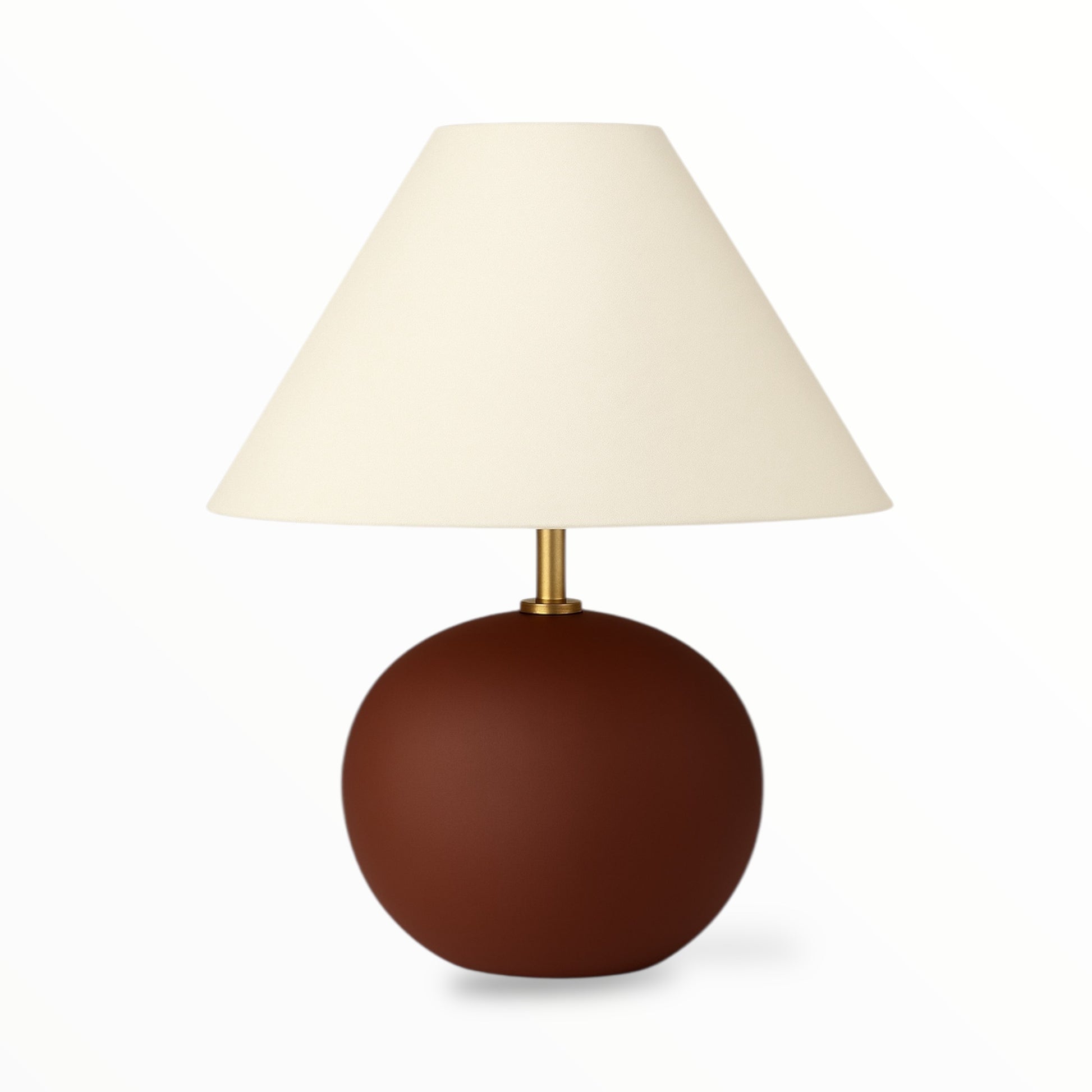 Terra Kızıl Kahve Masa Lambası