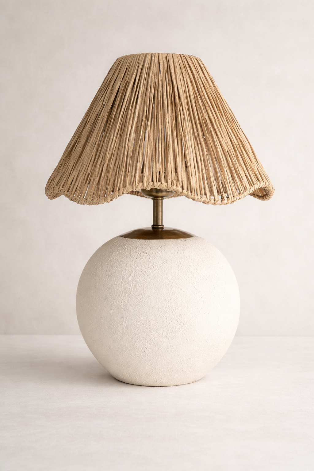 Mero Rafya Başlıklı Bohem Abajur