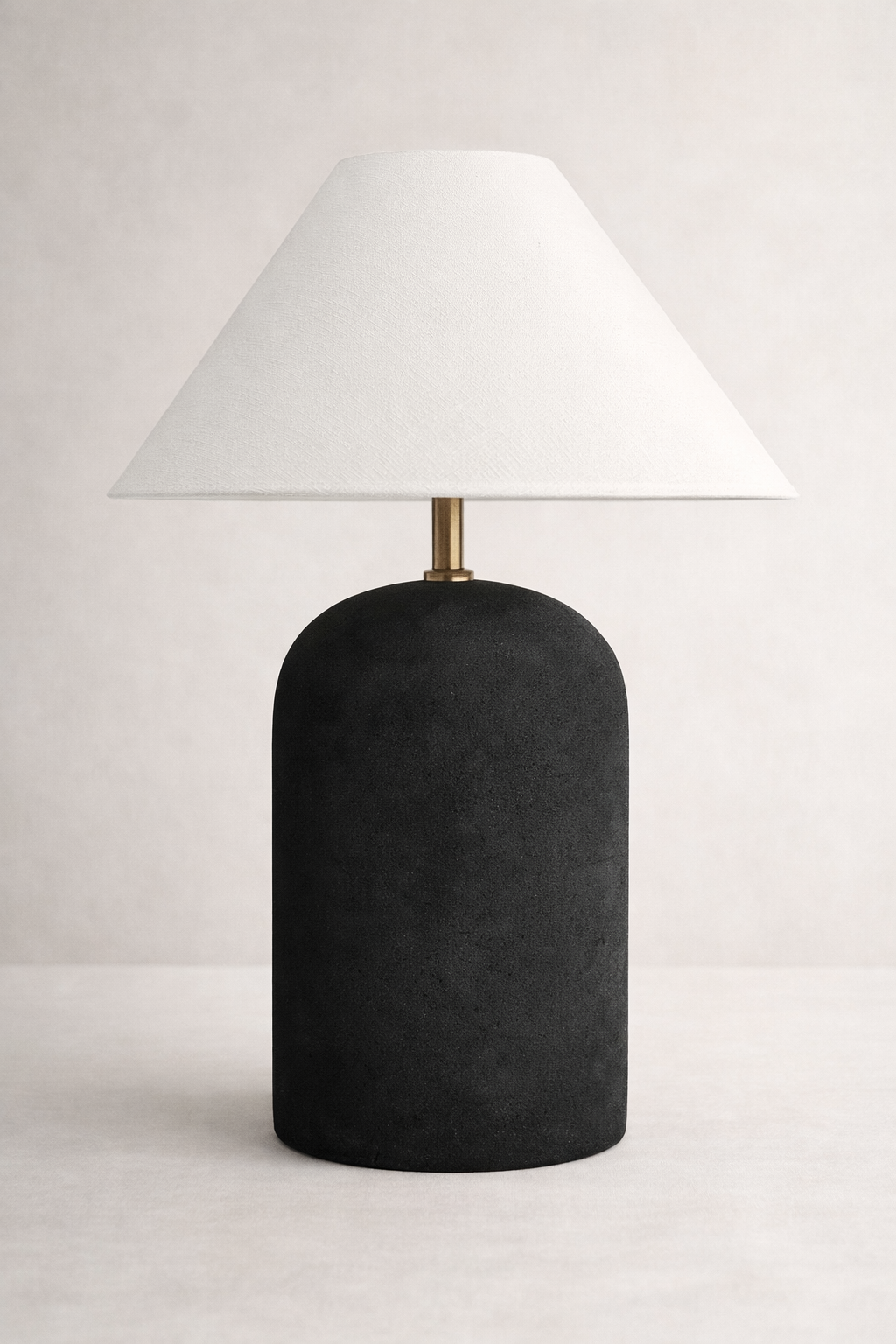 Donna Siyah Büyük Abajur