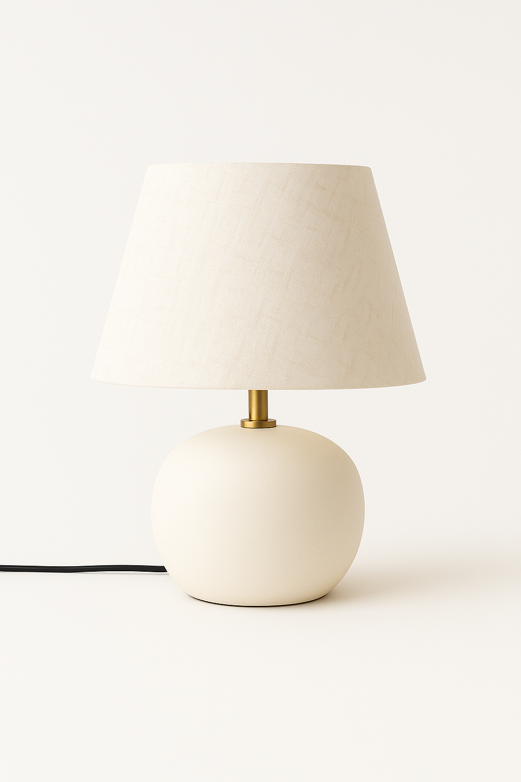 Mosso Krem Gold Detaylı Masa Lambası